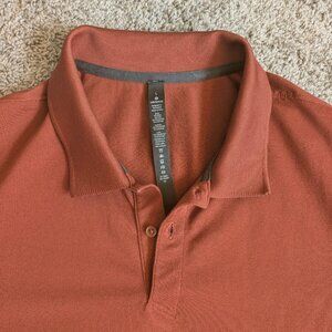 Lululemon Tech Pique Polo - Terracotta - Size L